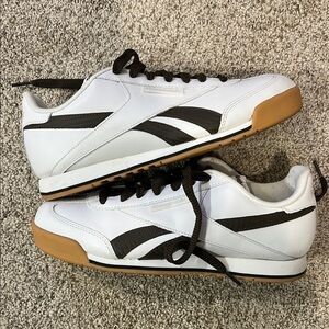 Unisex Reebok Brown and white Sneakers Shoes